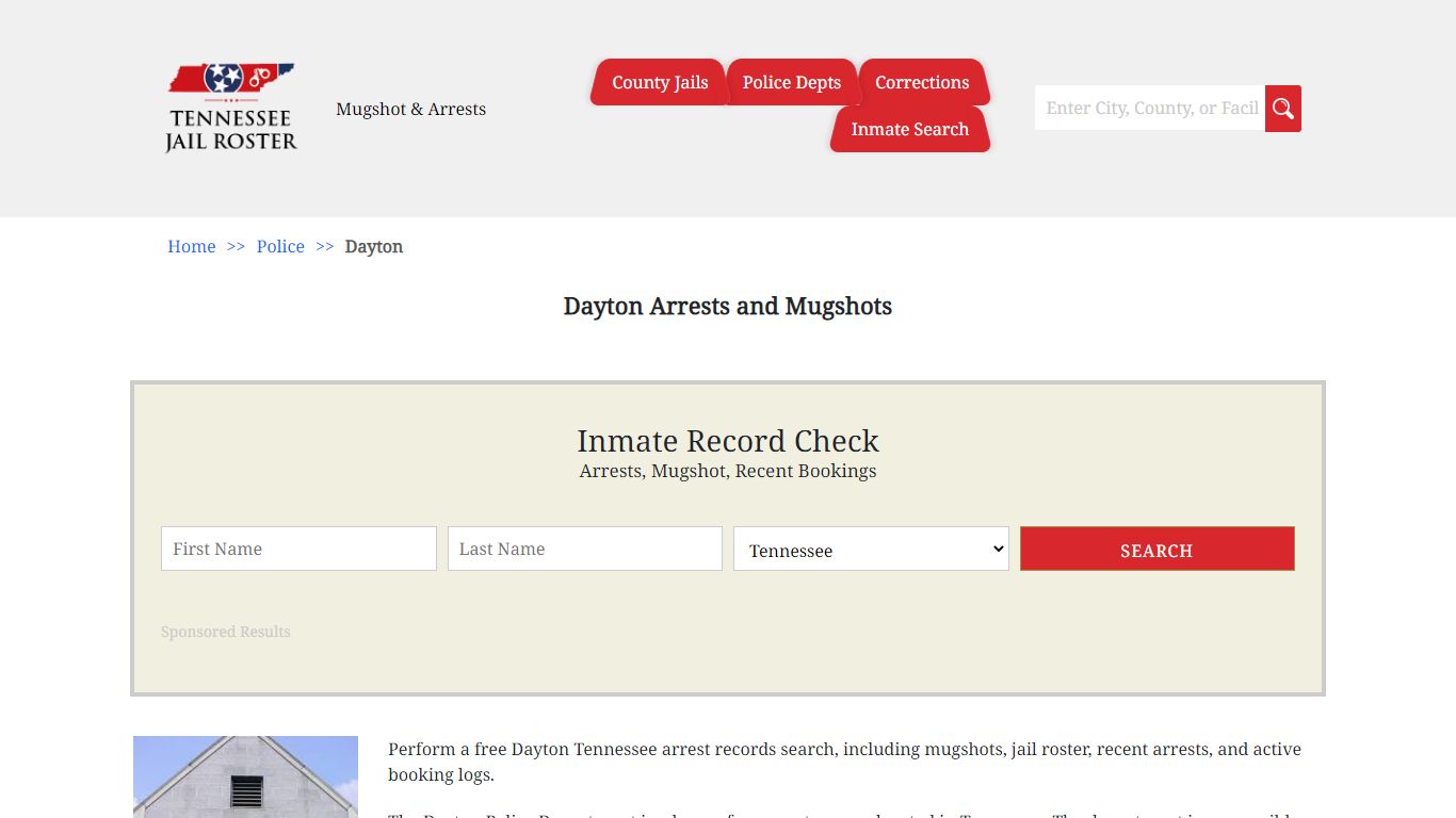 Dayton Arrests and Mugshots | Jail Roster Search
